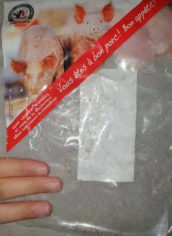 Rôti de porc cuit