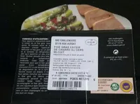 Foie gras entiet de canard  du gers mi cuit