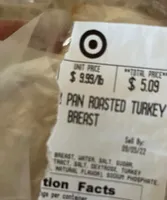 Pan roasted turkey breast
