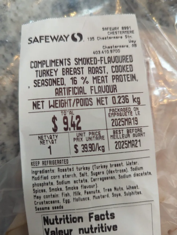 Smoke-Flavoured Turkey Breast