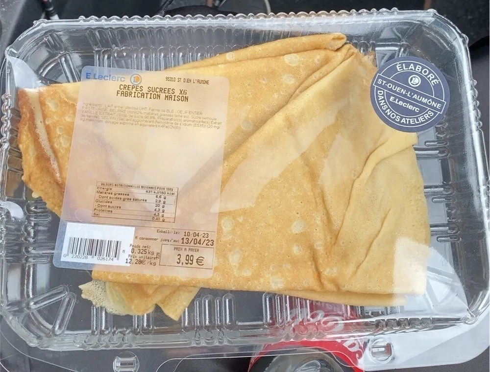 Crepe sucree