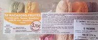 12 macarons fruités