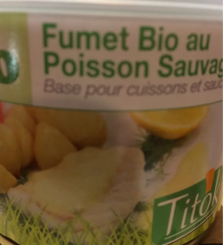 Fumet bio au poisson sauvage