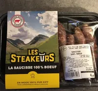 Saucisse boeuf
