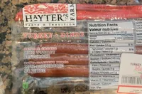 Turkey pepperoni