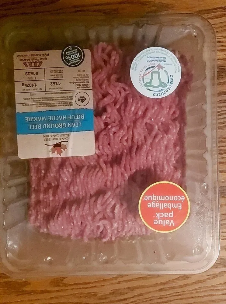 Lean ground beef