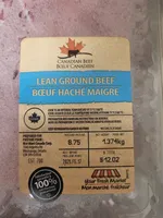 Lean Ground Beef, Uncooked