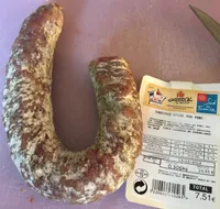 Saucisse seche pur porc