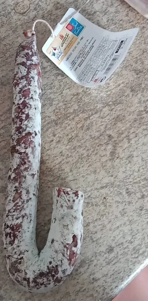 Saucisse sèche pur porc