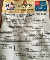 Saucisse a griller