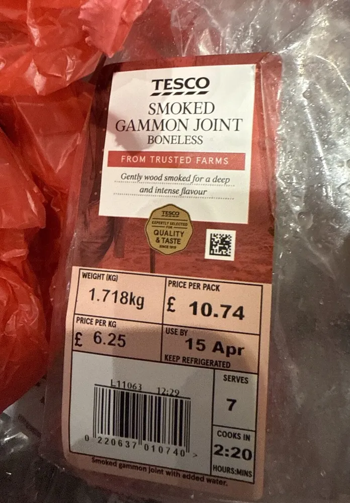 Smoked Gammon Joint I