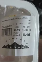 Red Bird Boneless Skinless Chicken Thigh