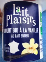 Yaourt bio à la vanille