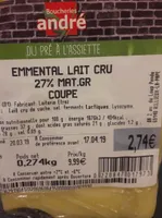 Emmental lait cru