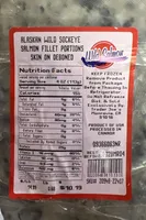Alaskan Wild Sockeye Salmon Fillet