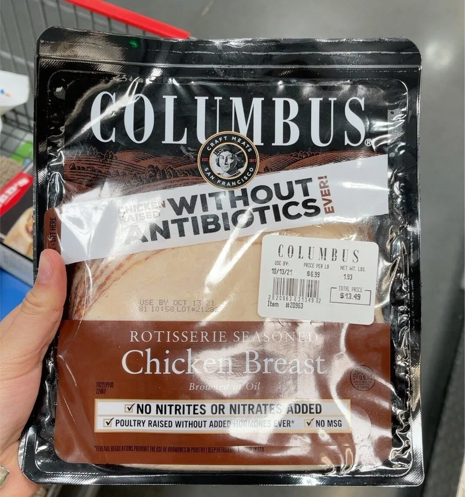 Rotisserie seasoned chicken breast