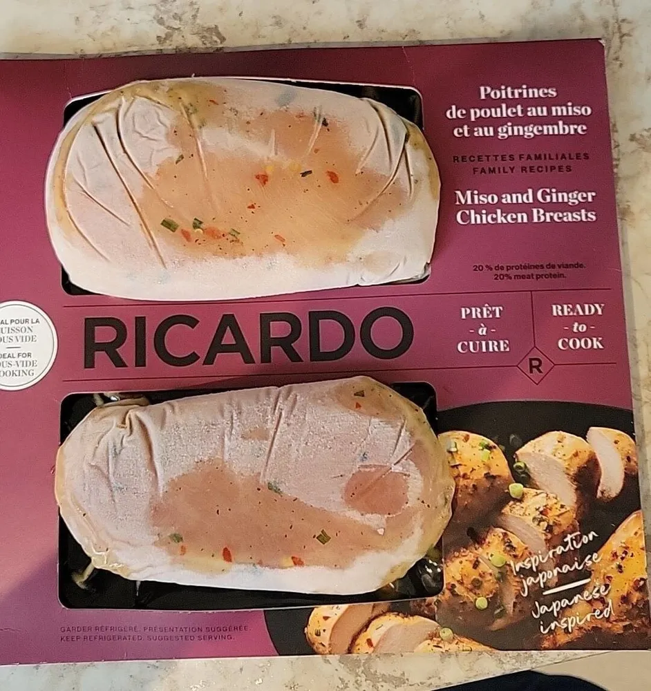 Poulet miso gingembre