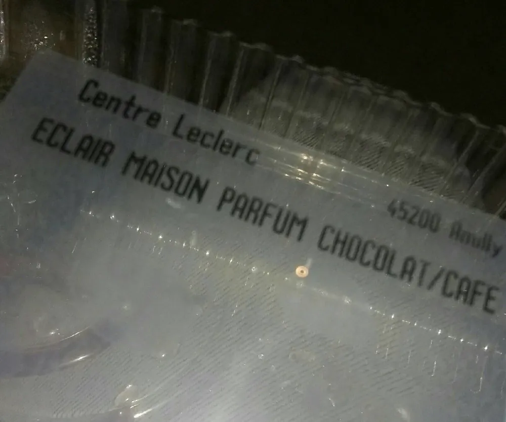 Éclair maison parfum chocolat café