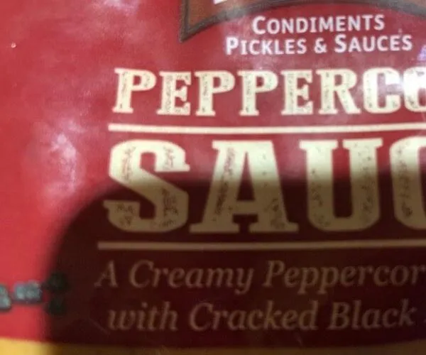 Peppercorn sauce