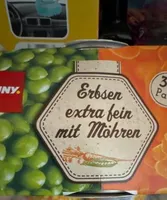 Erbsen und Möhren