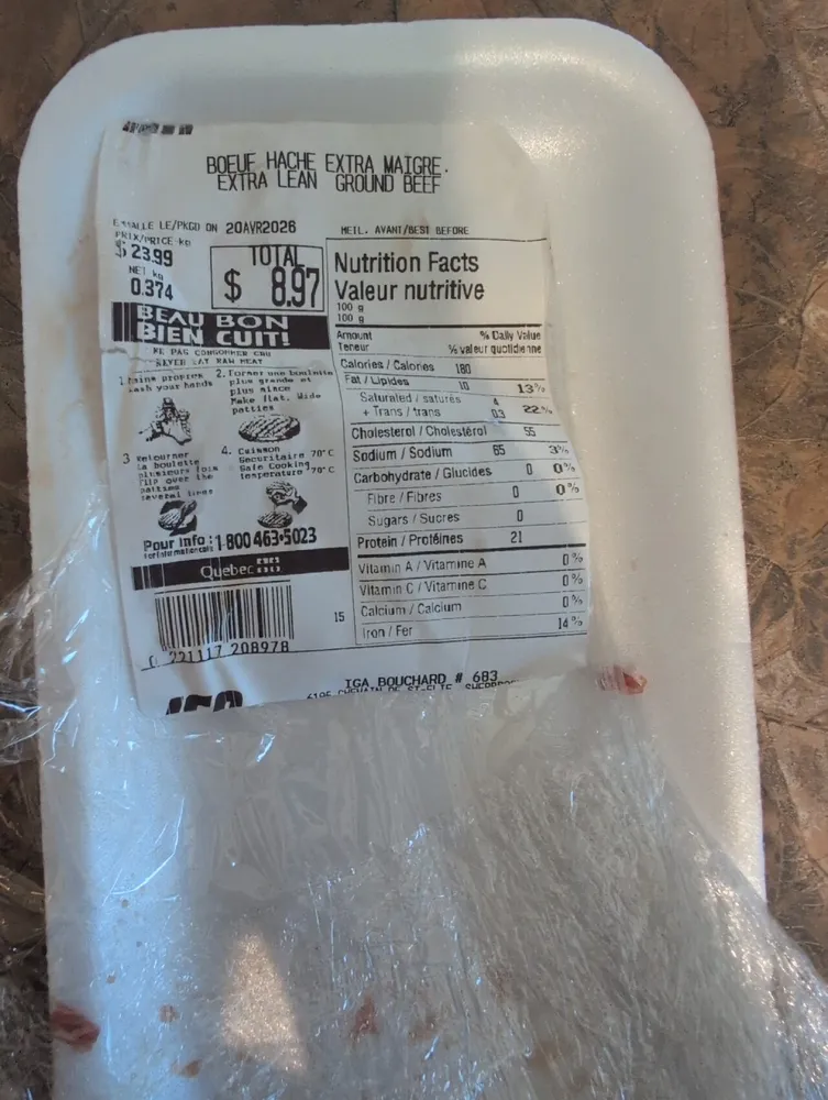 Extra Lean Ground Beef