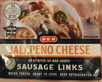 Jalapeño Cheese Sausage Links