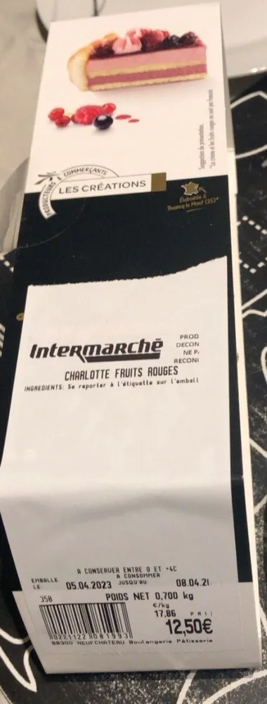 Charlotte au fraise