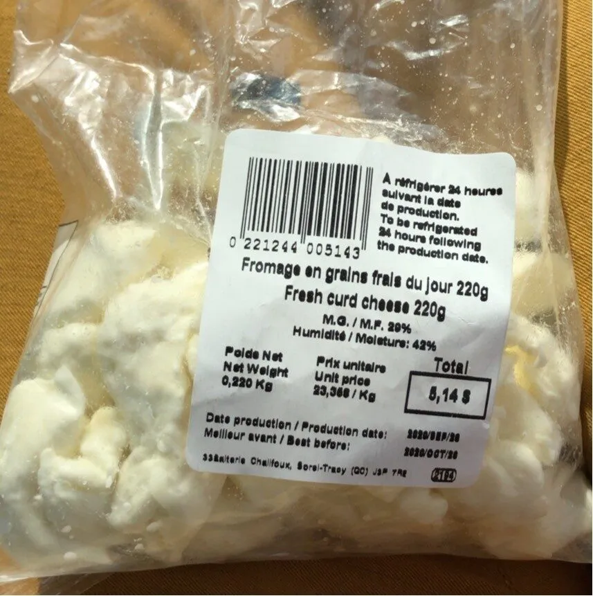 Fromage en grains