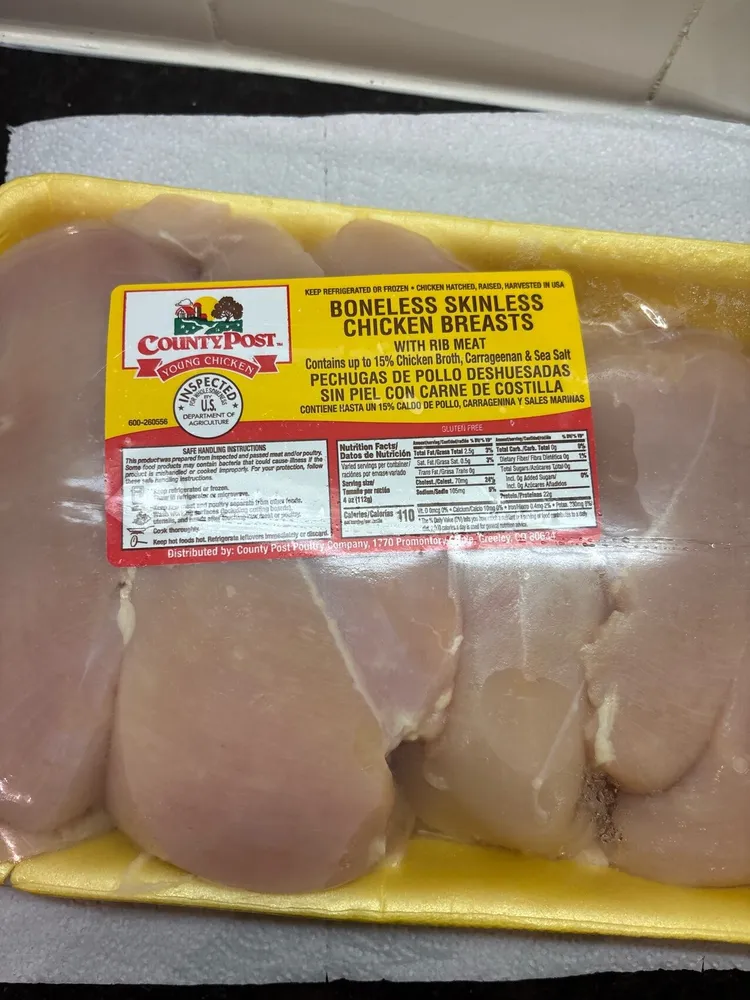 No less Skinless Chicken Breast