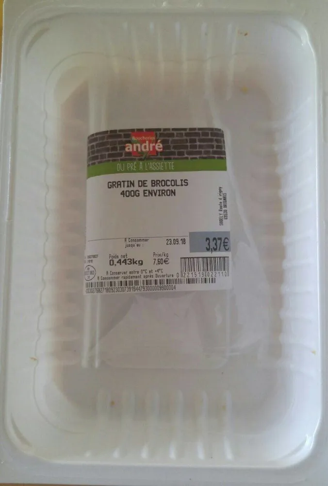 Gratin de brocolis