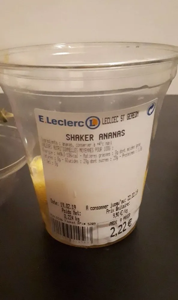 Shaker Ananas
