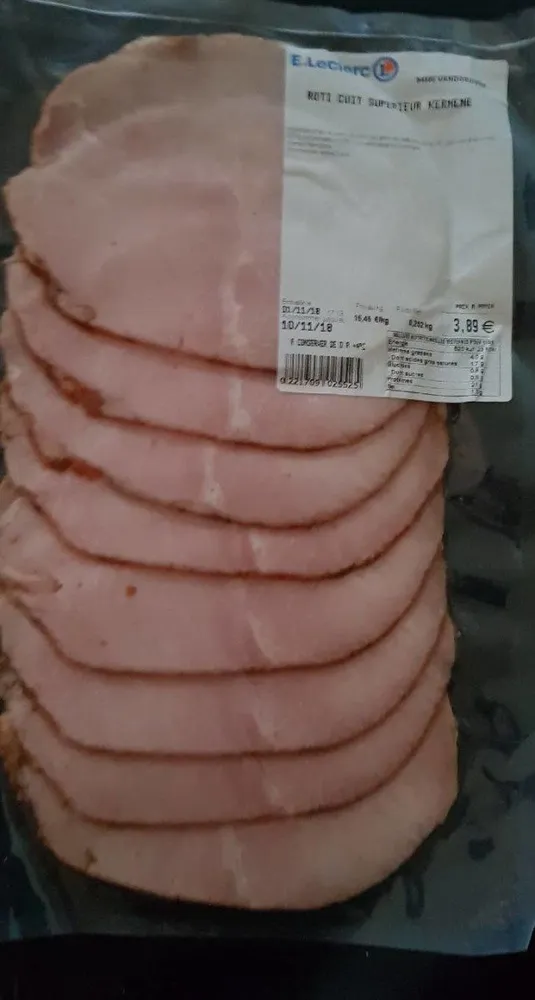 Rôti cuit supérieur kermene