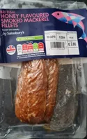 British Honey Flavoured Smoked Mackerel Fillets