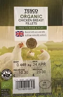 Organic Chicken Breast Fillets