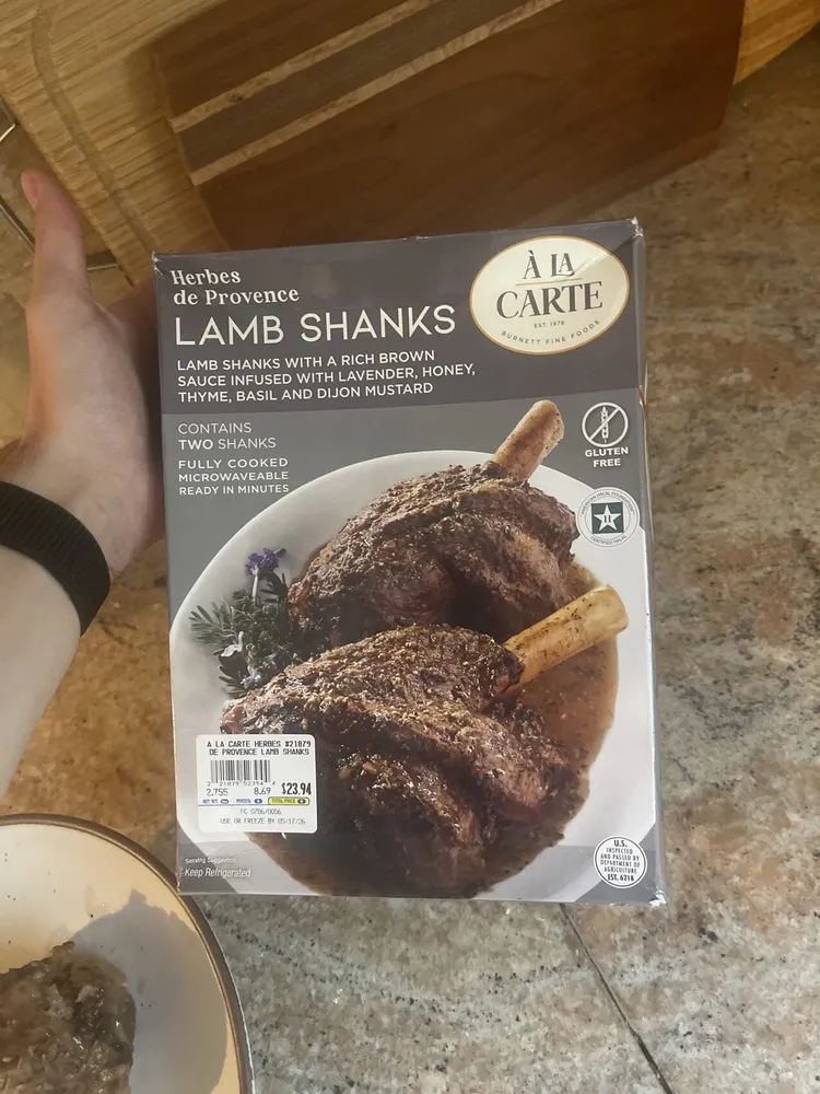 Herbes De Provence Lamb shanks