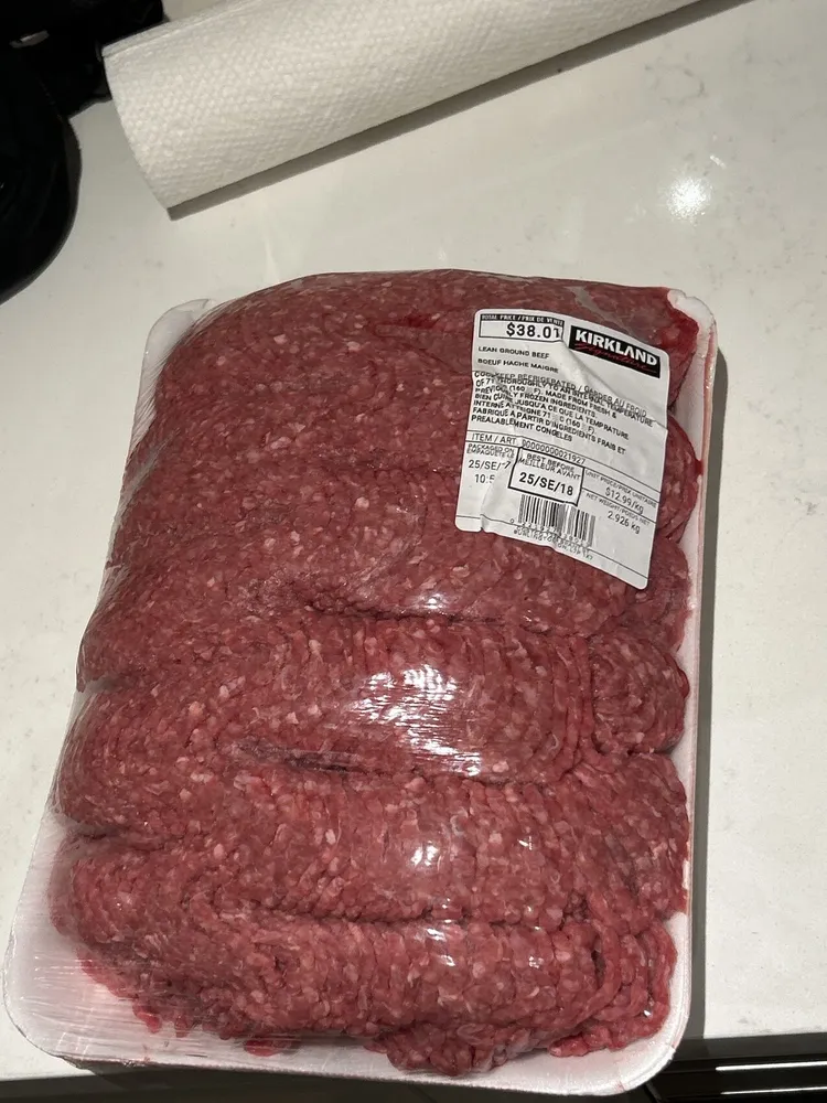 Lean ground Beef
