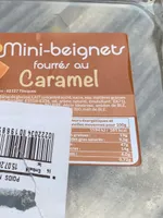 Mini beignets fourrés au caramel