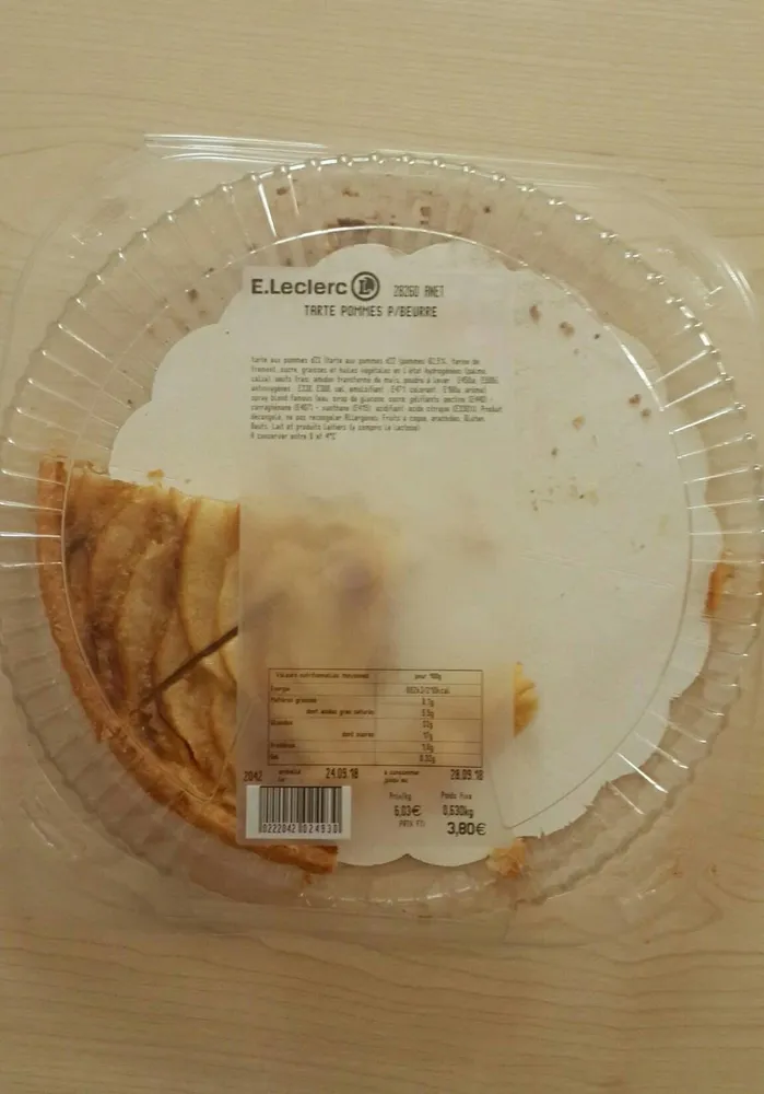 Tarte aux pommes