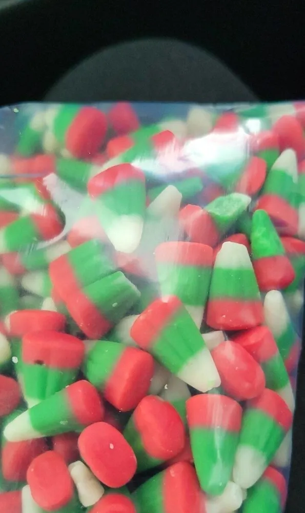Christmas candy corn
