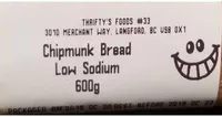 Chipmunk Bread