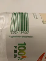jus d'orange sans pulpe