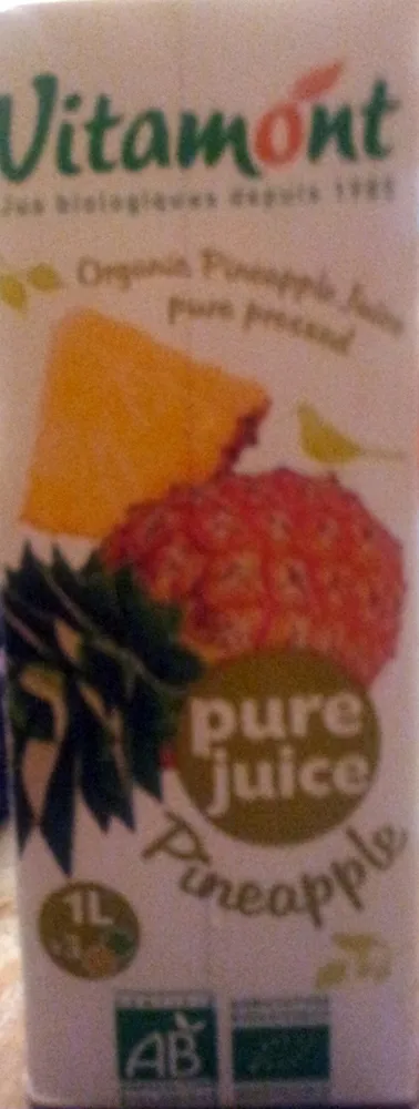 jus d'ananas bio