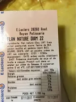 Flan nature