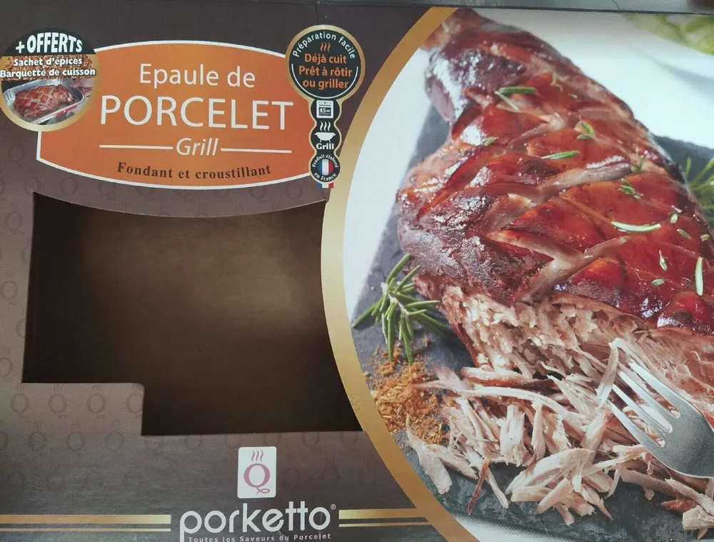 Épaule de porcinet