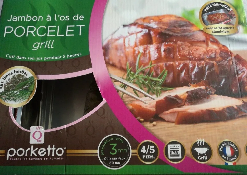 Jambon à l'os de porcelet