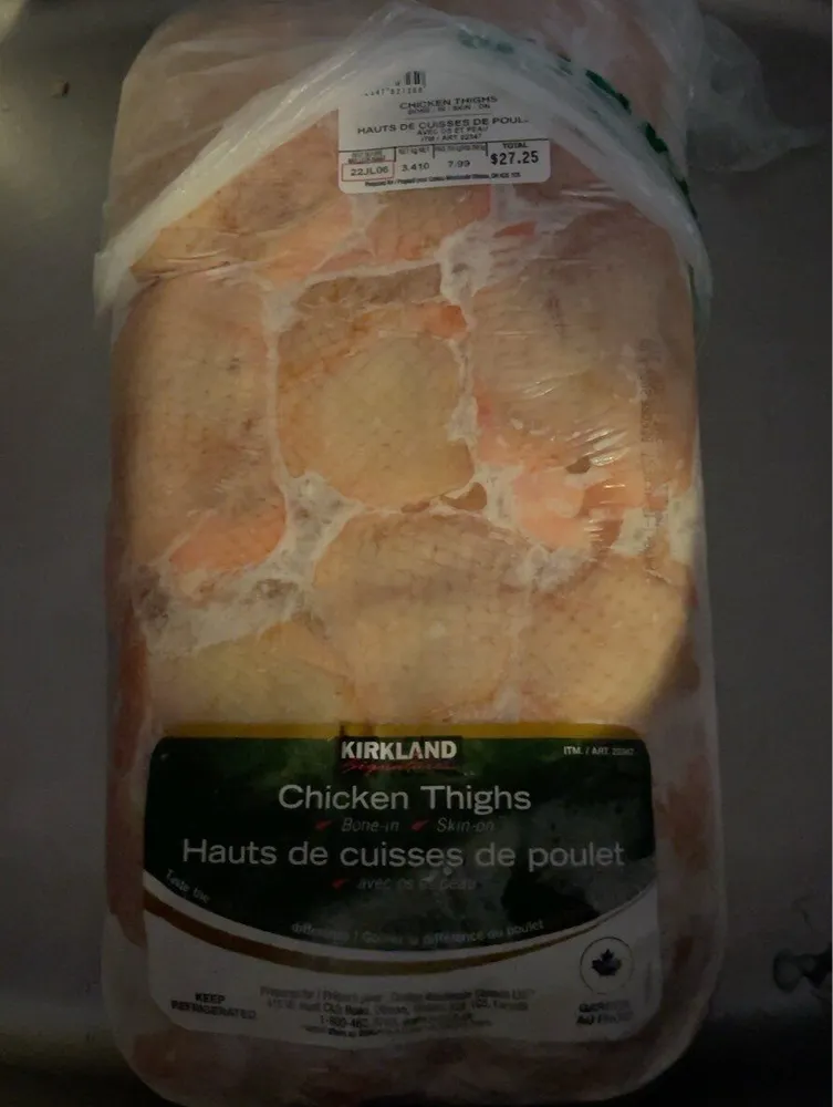 Hauts de cuisses de poulet