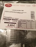 Lardon poitrine fumé