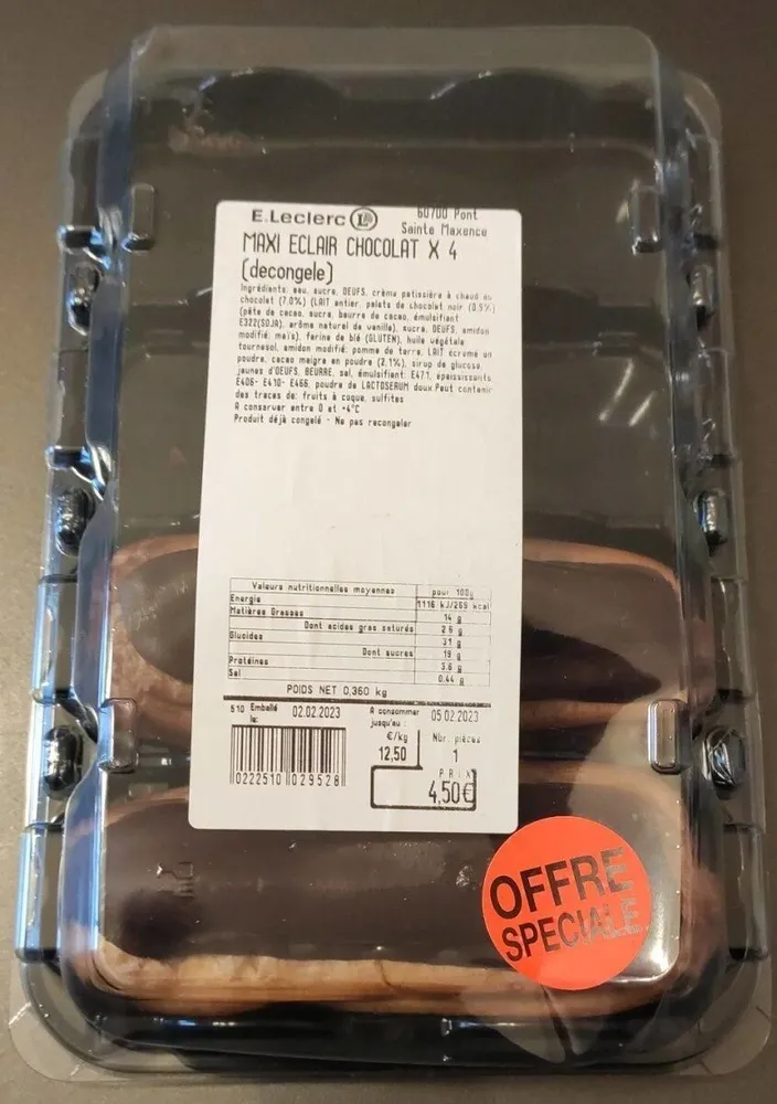 Maxi éclair chocolat