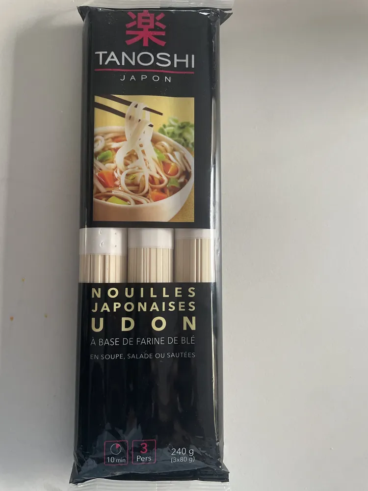 Nouilles japonaises Udon