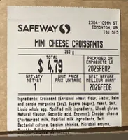 Mini Cheese Crossaints